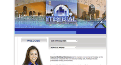 Desktop Screenshot of imperial-building-maintenance.com